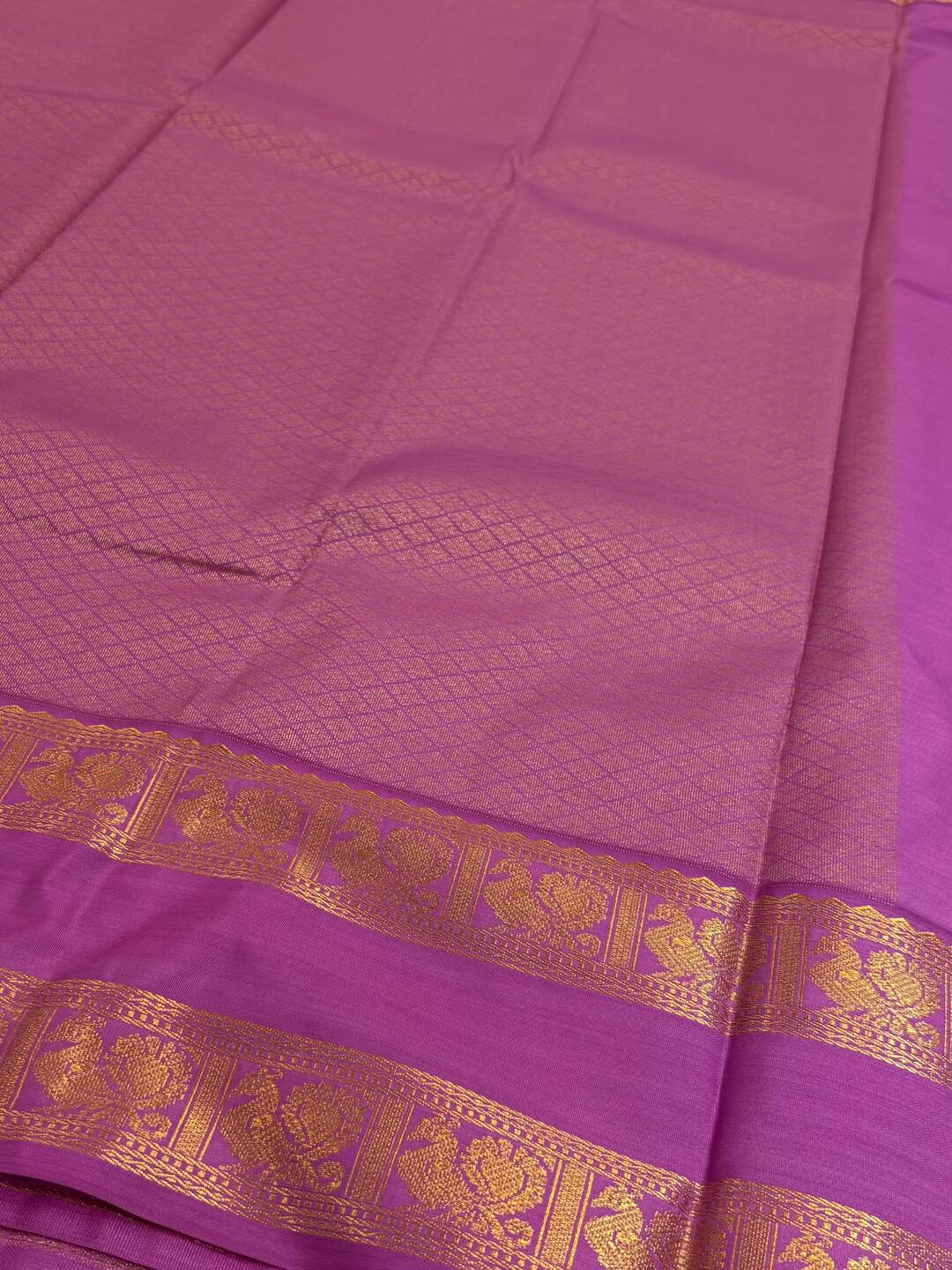 Pink Semi Kanchi Silk Saree