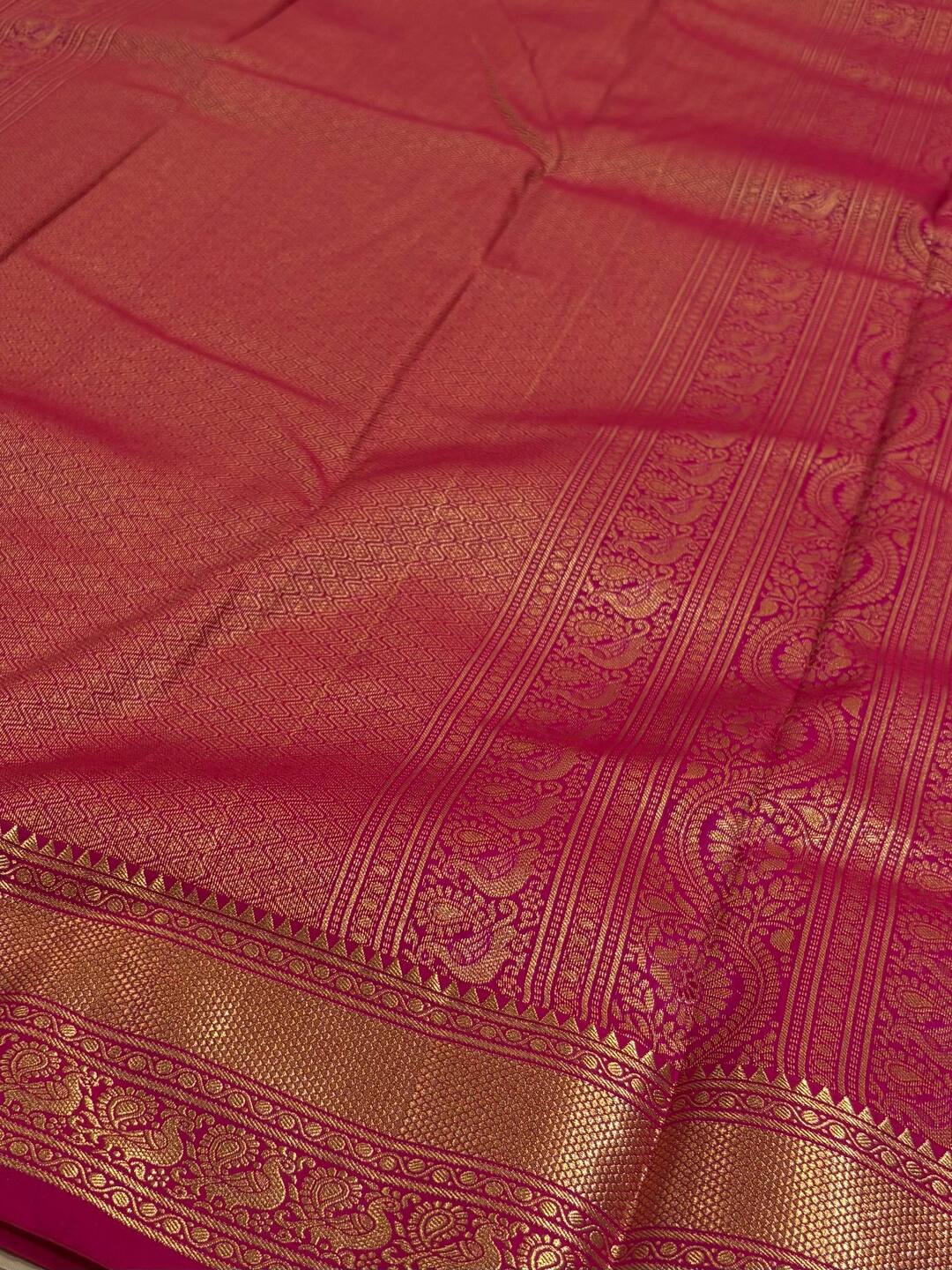 Sage Green Semi Kanchi Silk Saree