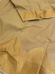 Sage Green Semi Kanchi Silk Saree