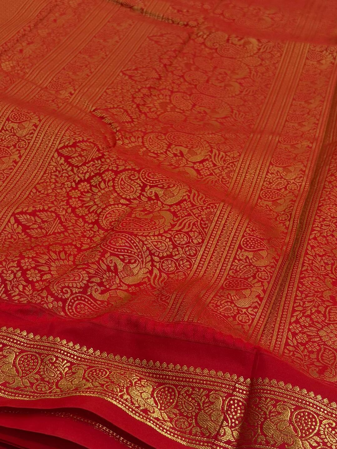 Blue Light Semi Kanchi Silk Saree