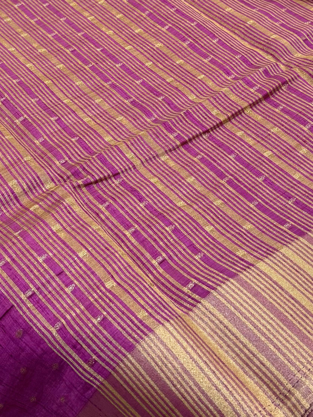Light Purple Soft Cotton Silk Saree