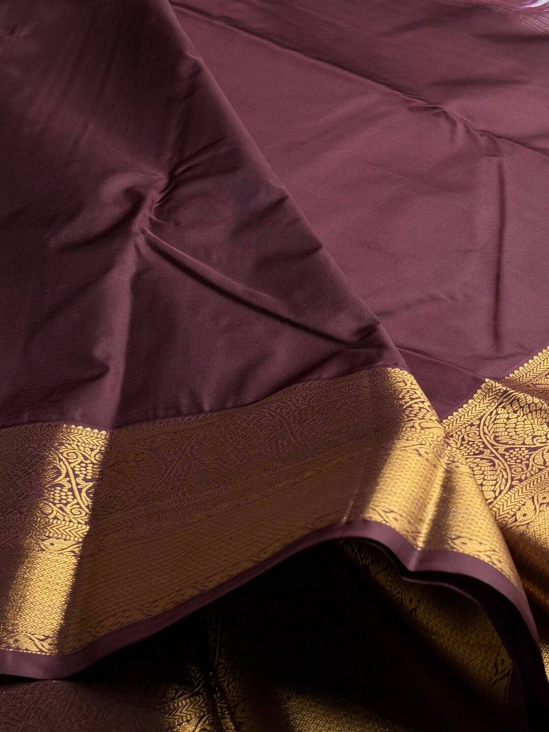 Silver Semi Kanchi Silk Saree