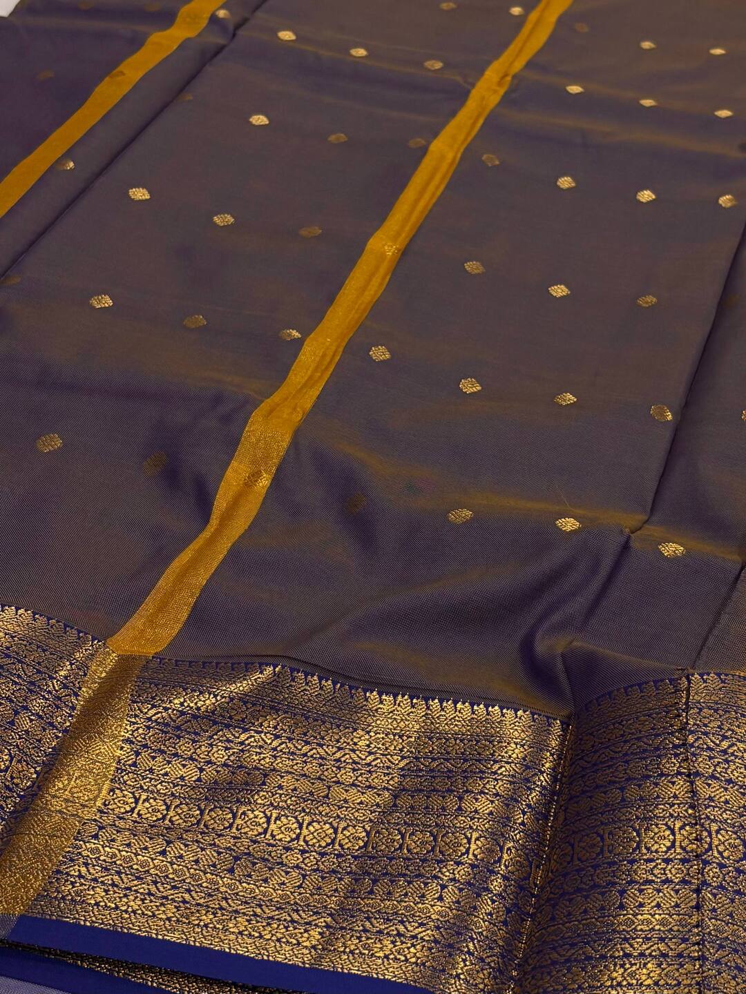 Pastel Yellow Cotton Silk Saree