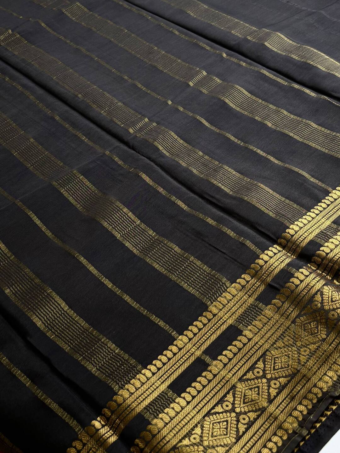 Chili Red Semi Mysore Saree
