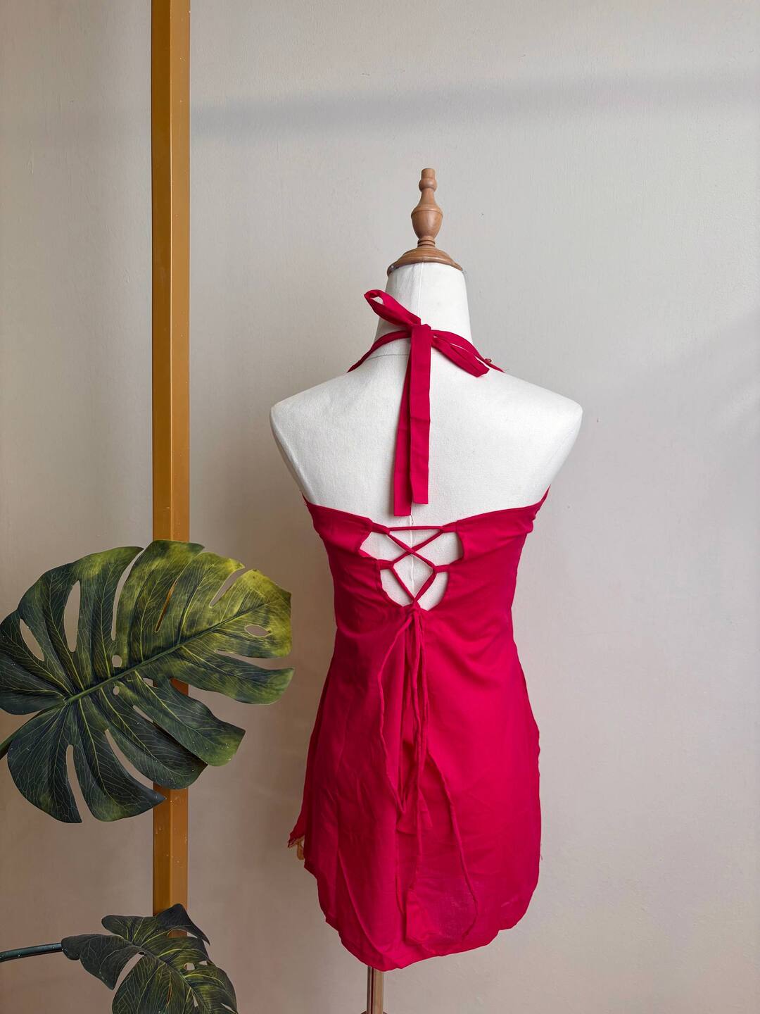 Hot Pink Hand block Cotton Top