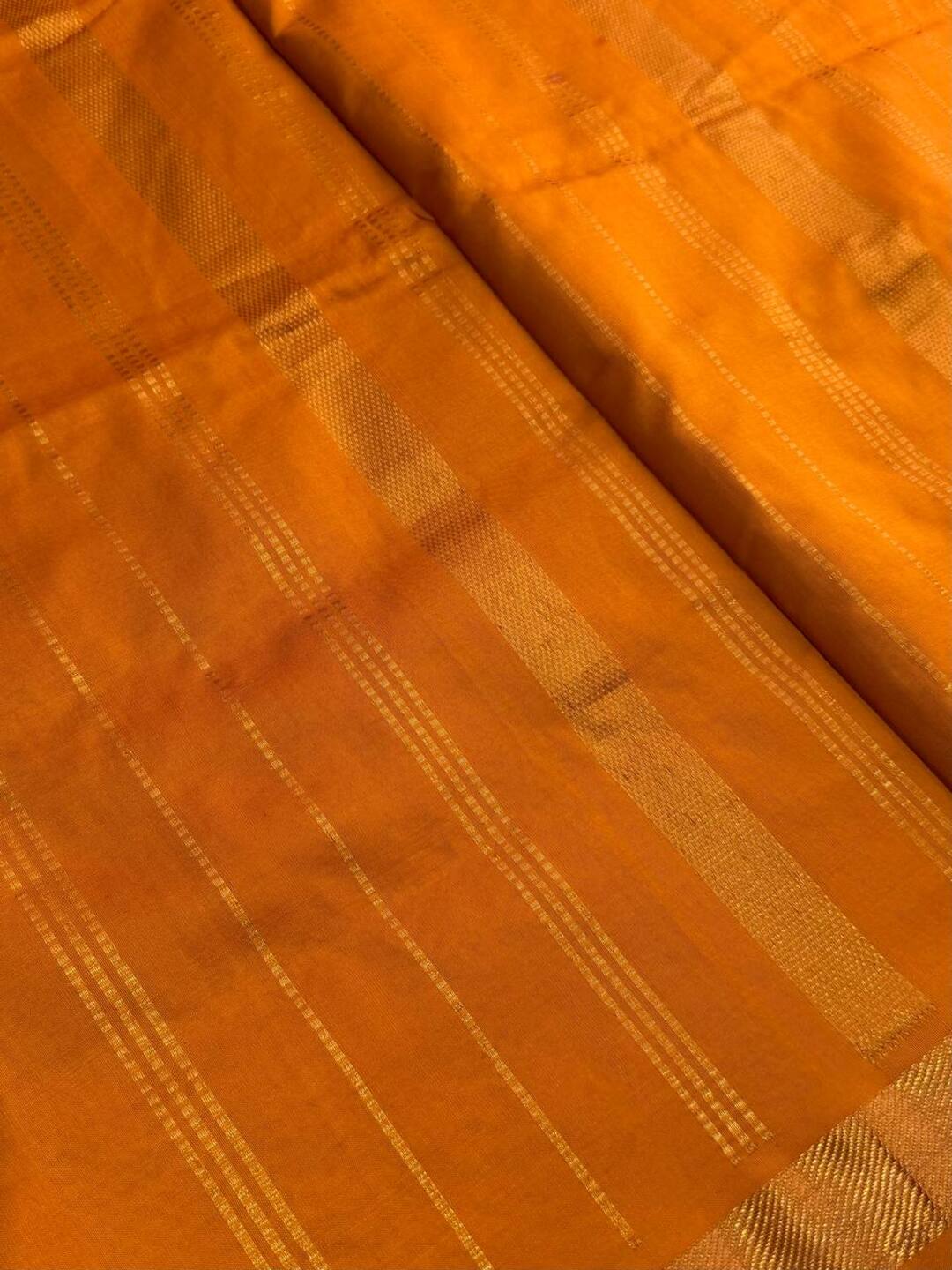 Maroon Cotton Saree With Contrast Blouse