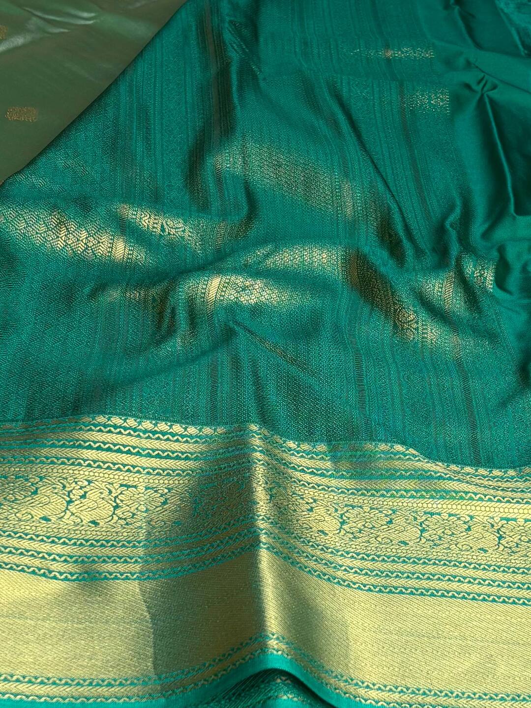Silver Semi Kanchi Silk Saree