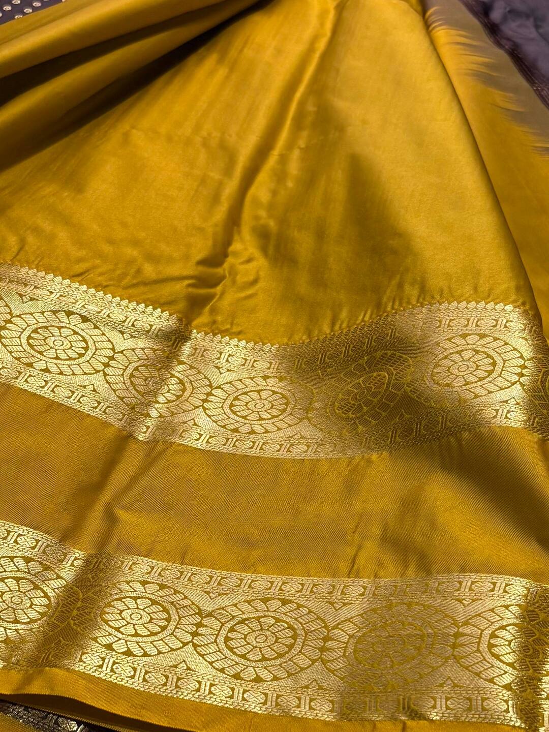 Black Semi Kanchipuram Silk Saree