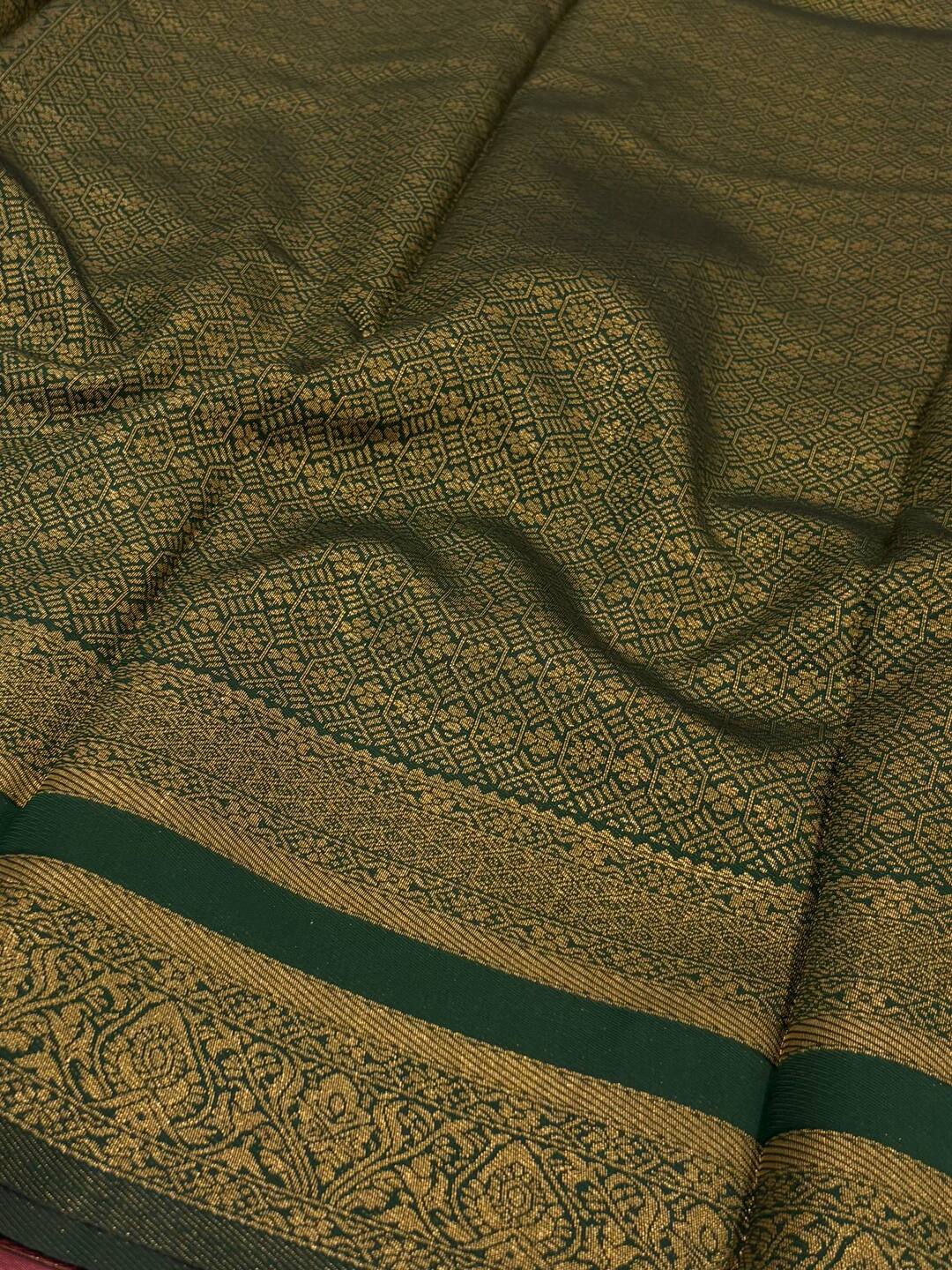 Mauve Pink Cotton Silk Saree