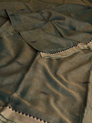 Sage Green Narayanpet Cotton Saree