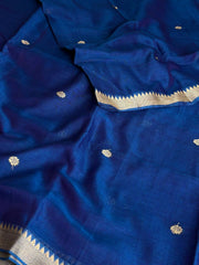 Royal Blue Narayanpet Cotton Saree