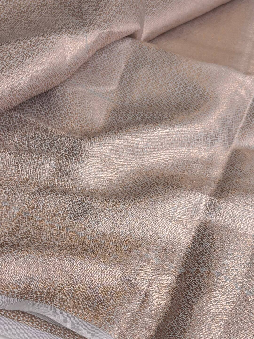 Icy Blue Soft Cotton Saree