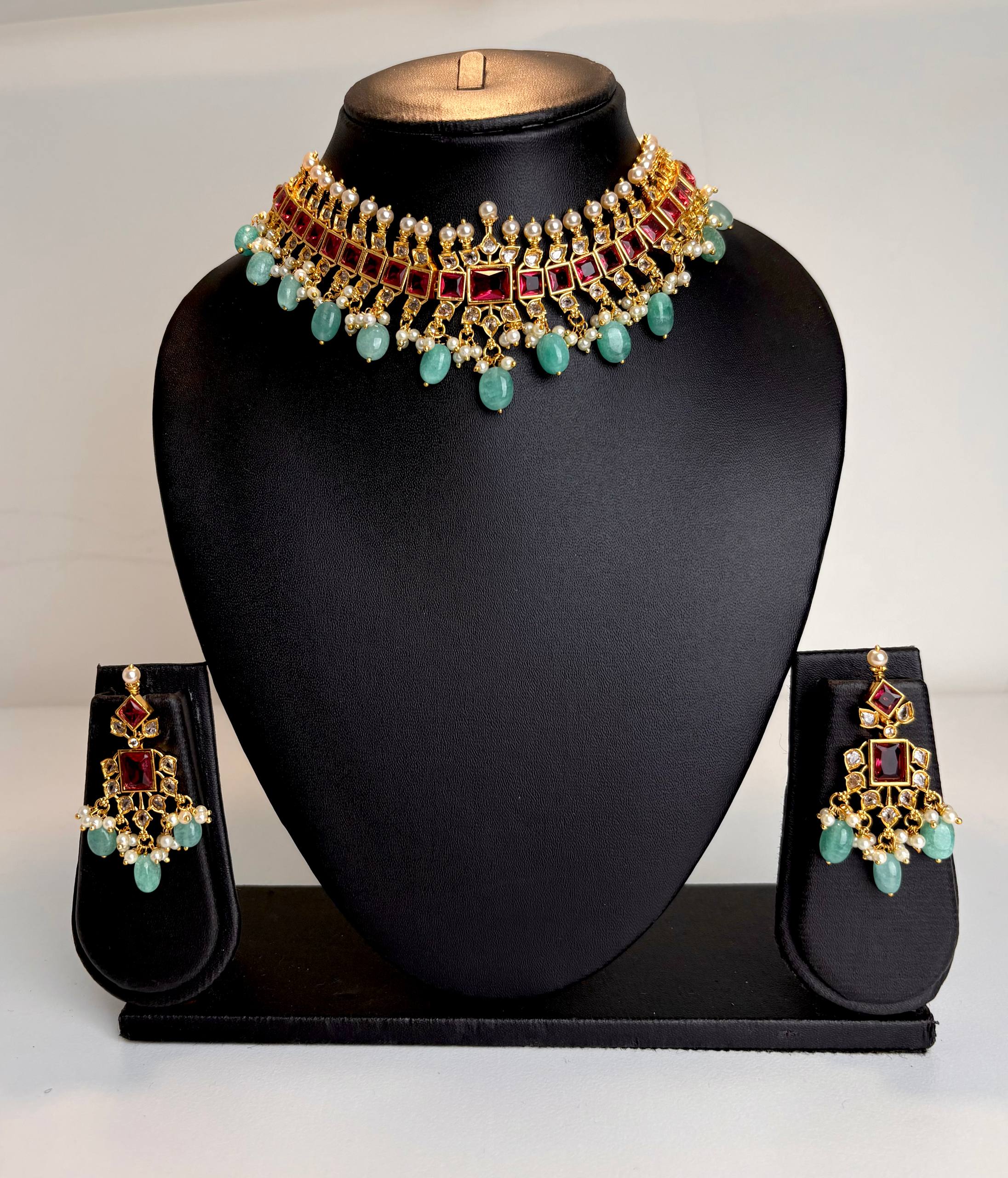 Necklace with Earrings Antique Jewellery