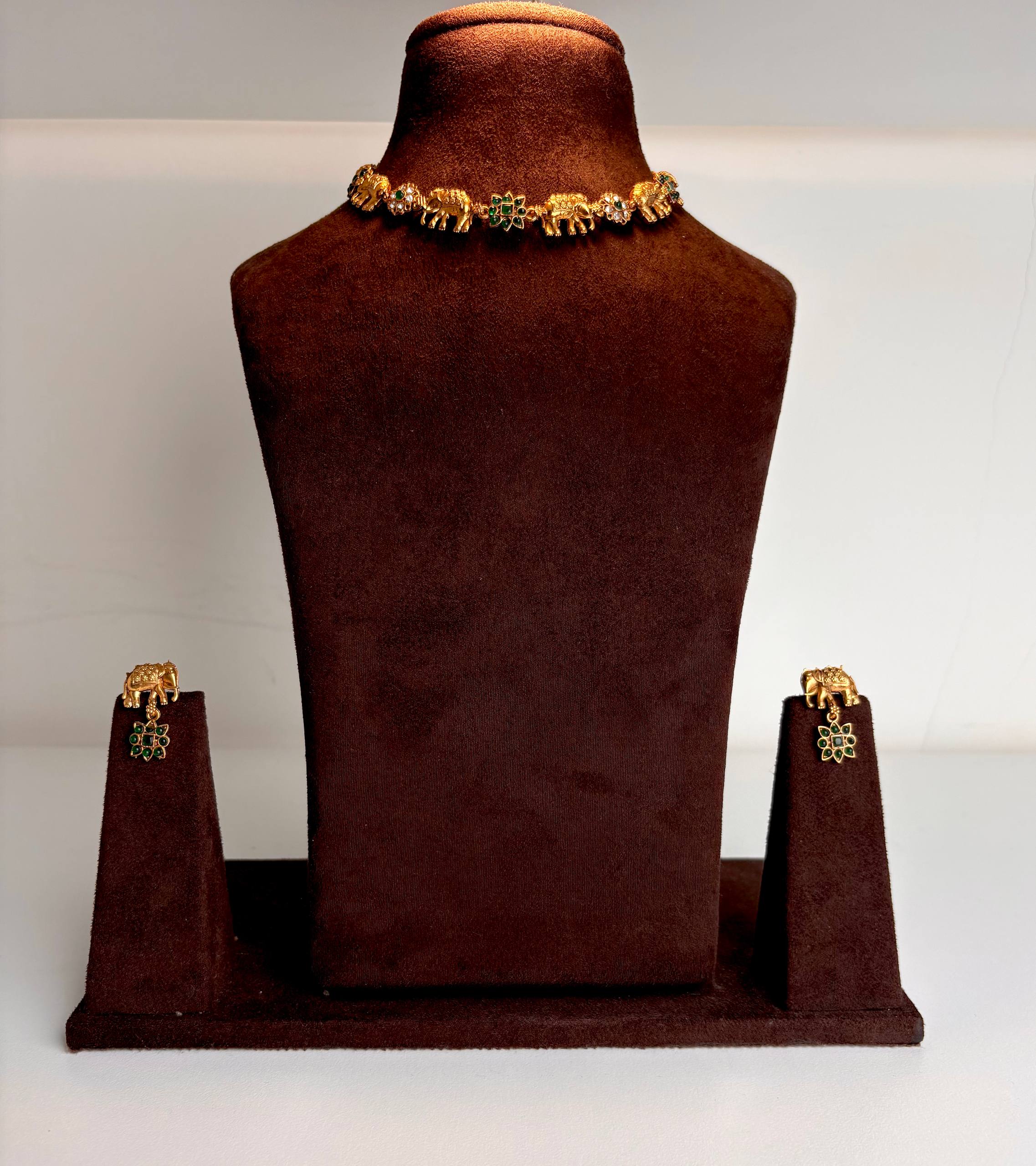 Necklace with Earrings Antique Jewellery