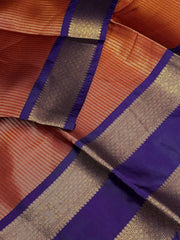 Orange Banaras Tissue Saree