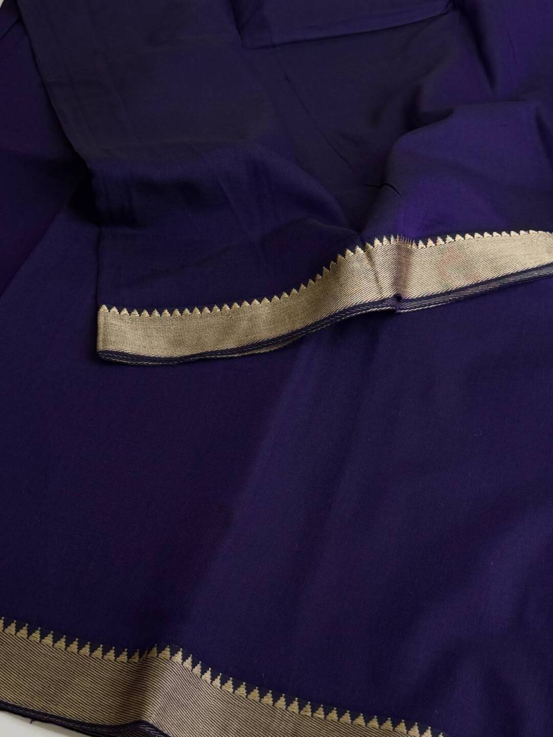 Royal Purple Narayanpet Cotton Saree