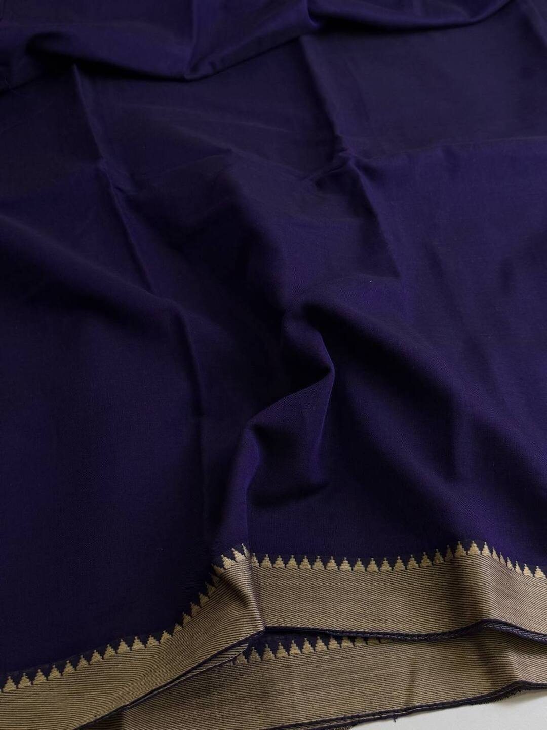 Royal Purple Narayanpet Cotton Saree