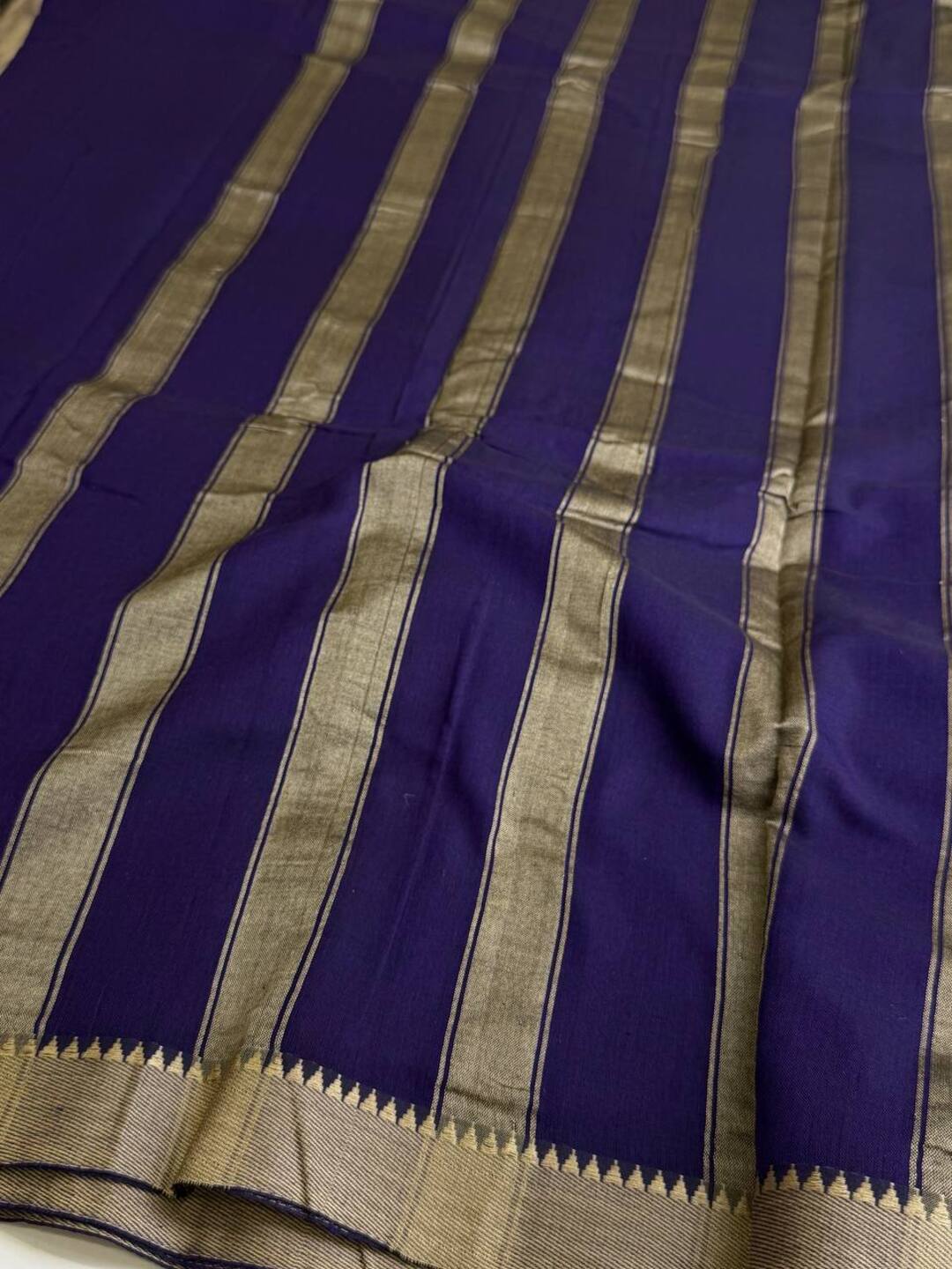 Royal Purple Narayanpet Cotton Saree