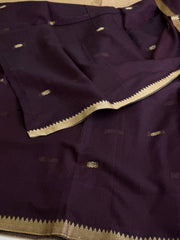 Deep Purple Narayanpet Cotton Saree