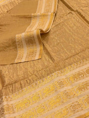 Champagne Kadhi Cotton Saree
