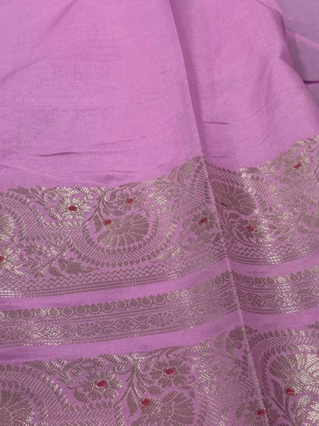 Emerald Green Banaras Cotton Saree