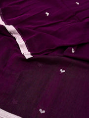 Royal Purple Kadhi Cotton Saree
