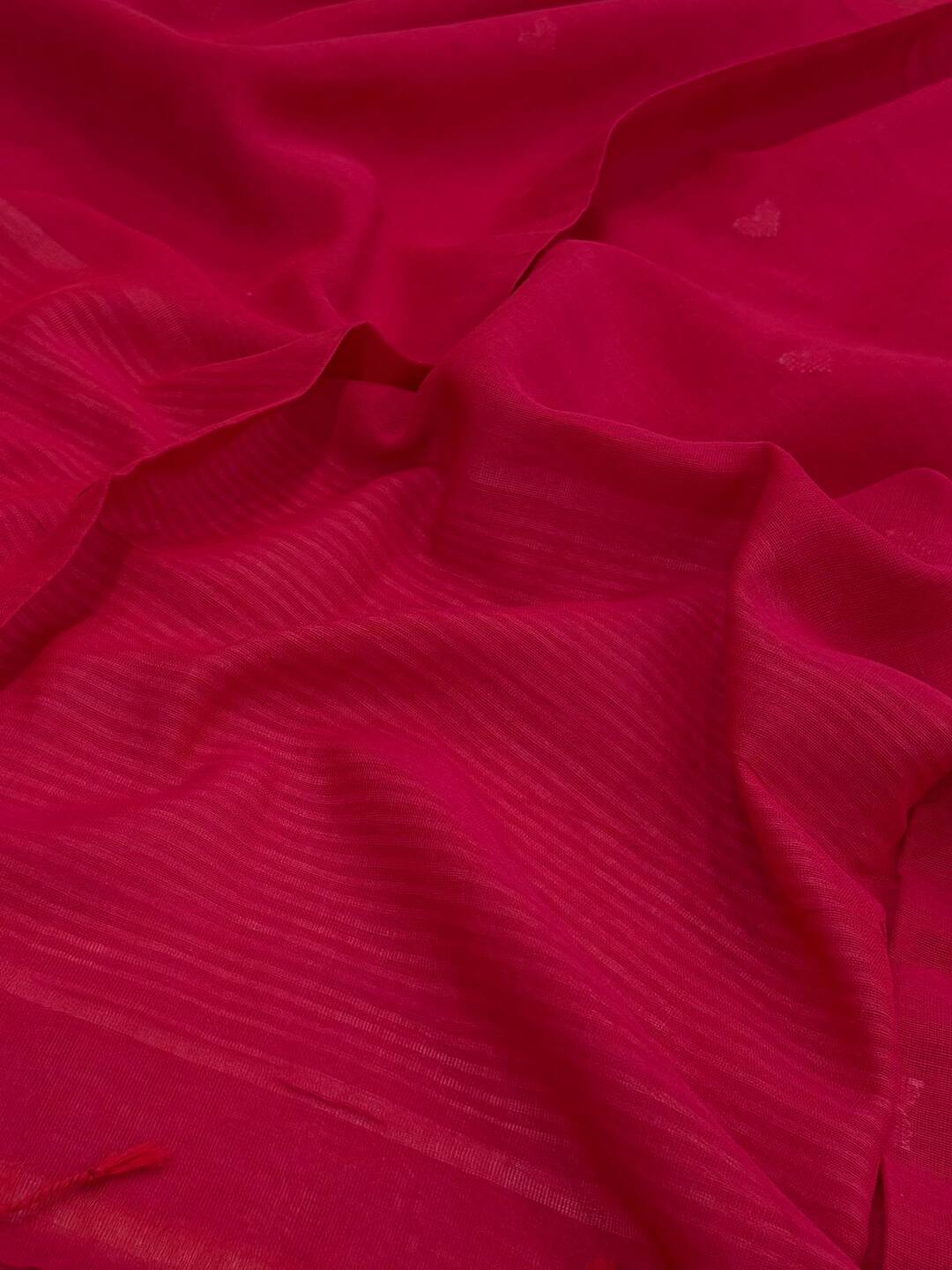 Hot Pink Kadhi Cotton Saree
