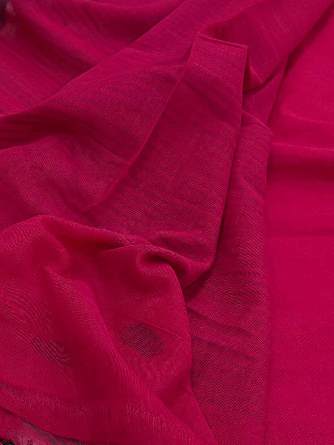 Magenta Purple Kadhi Cotton Saree