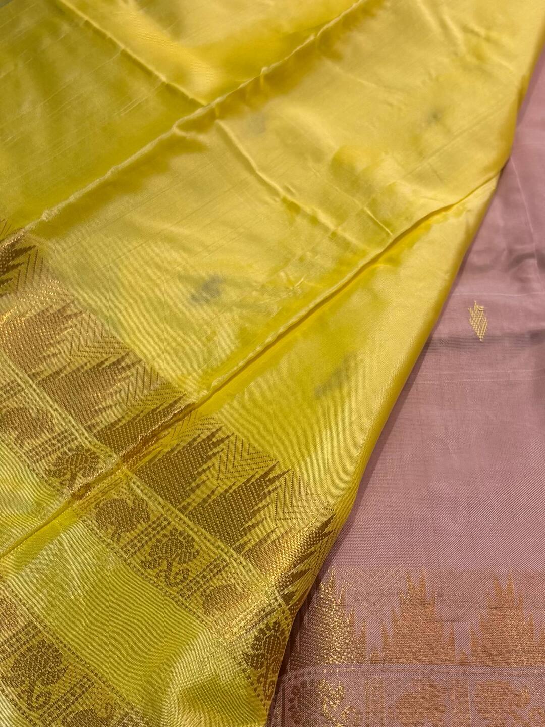 Pastel Pink Valanar Pattu Cotton Saree