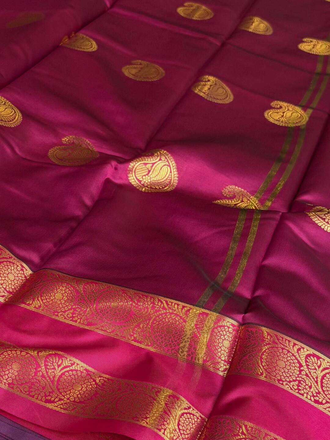 Teal Blue Cotton Silk Saree
