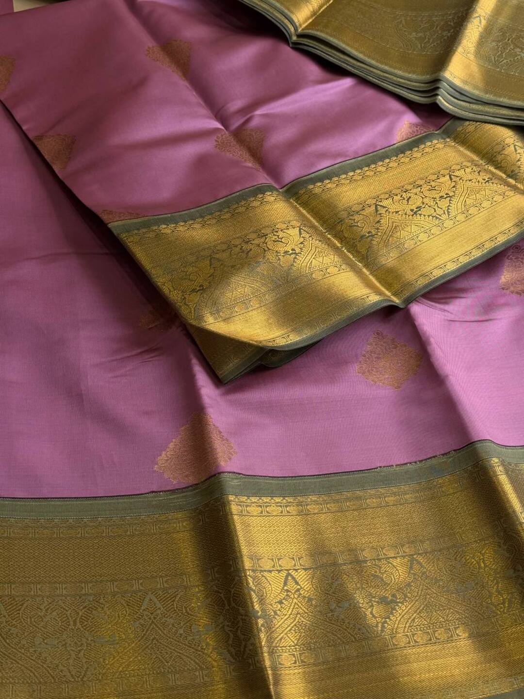 Light Pink Cotton Silk Saree