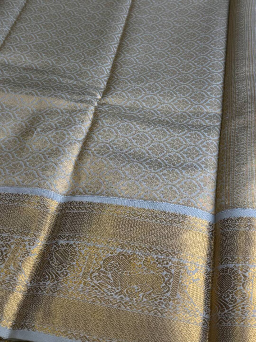 Mauve Pink Cotton Silk Saree