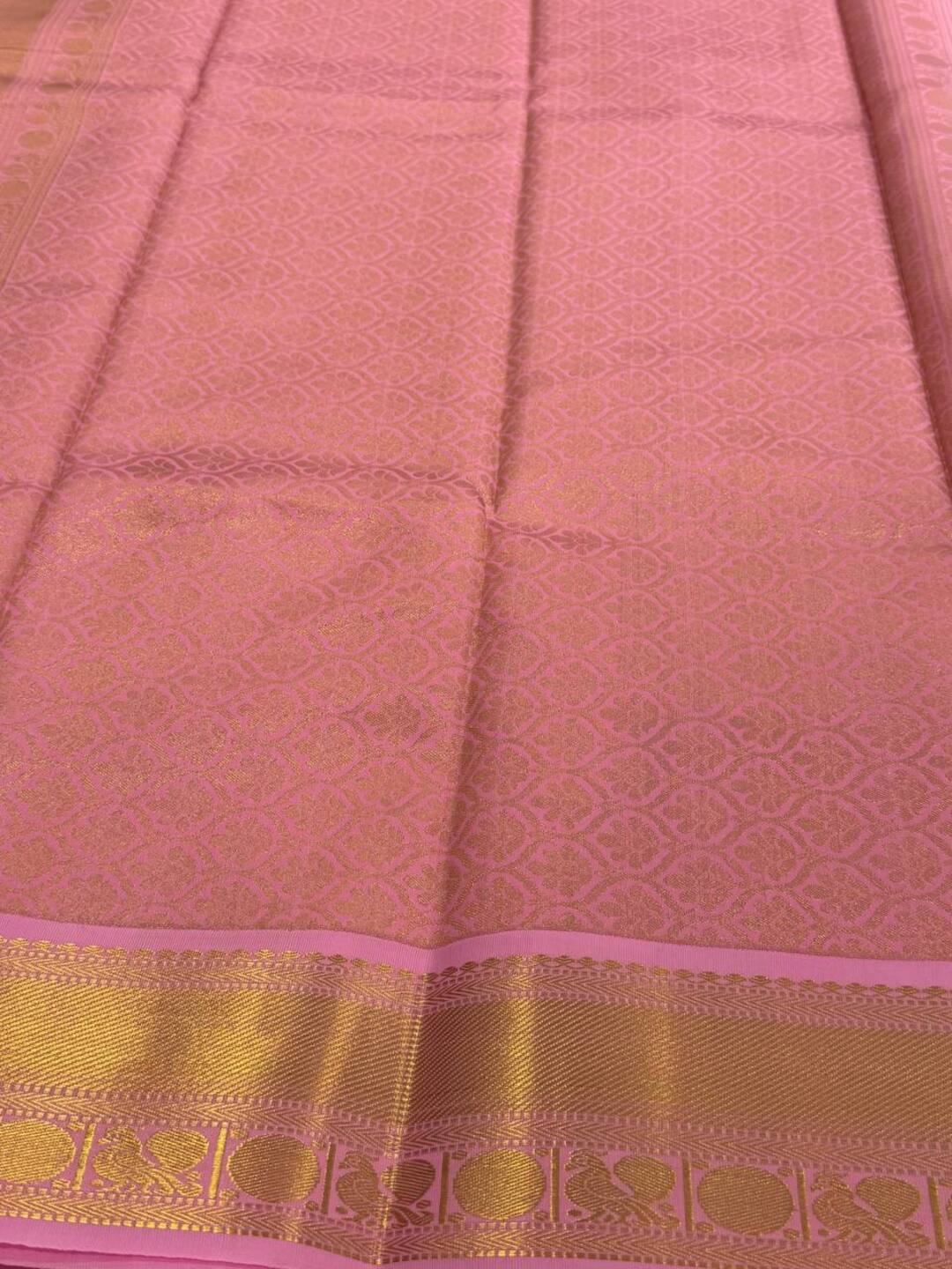 Off White Cotton Silk Saree