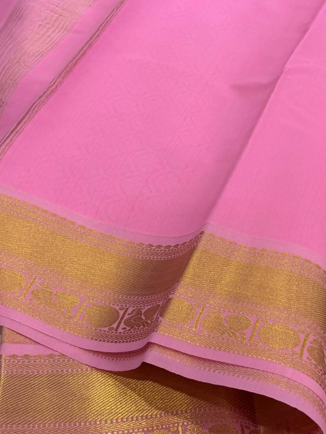 Off White Cotton Silk Saree