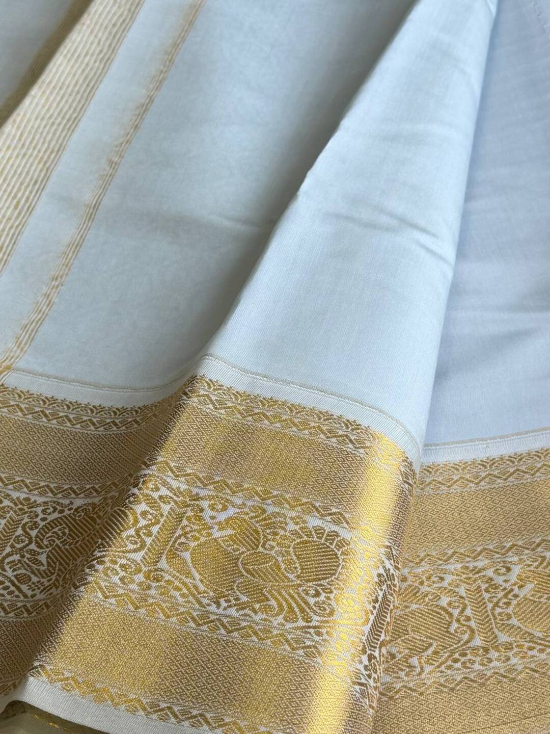 Lilac Purple Cotton Silk Saree