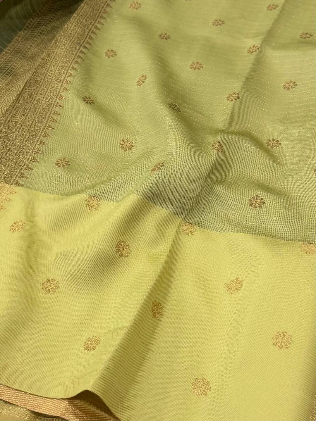 Royal Purple Checked Cotton Silk Saree