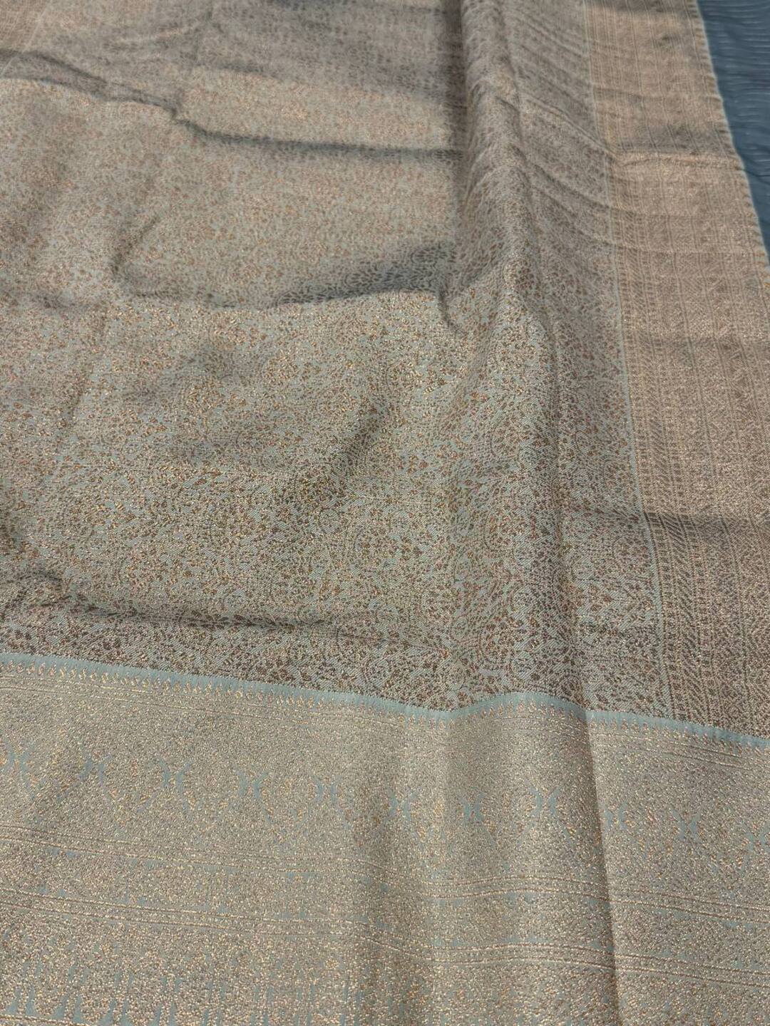 Magenta Purple Checked Cotton Silk Saree