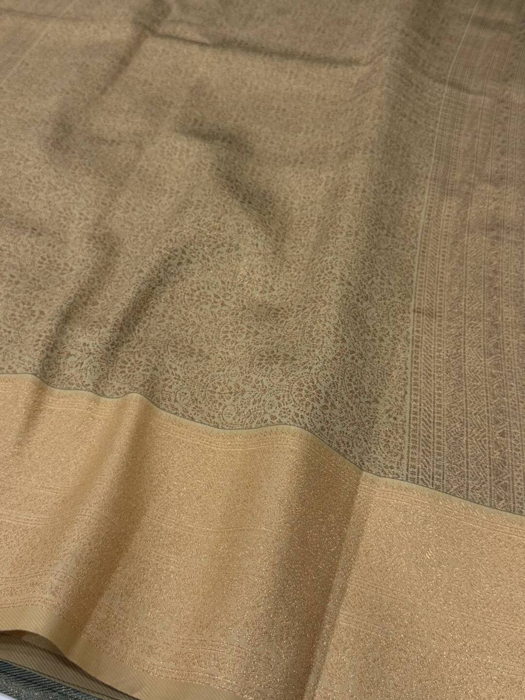 Teal Green Cotton Silk Saree