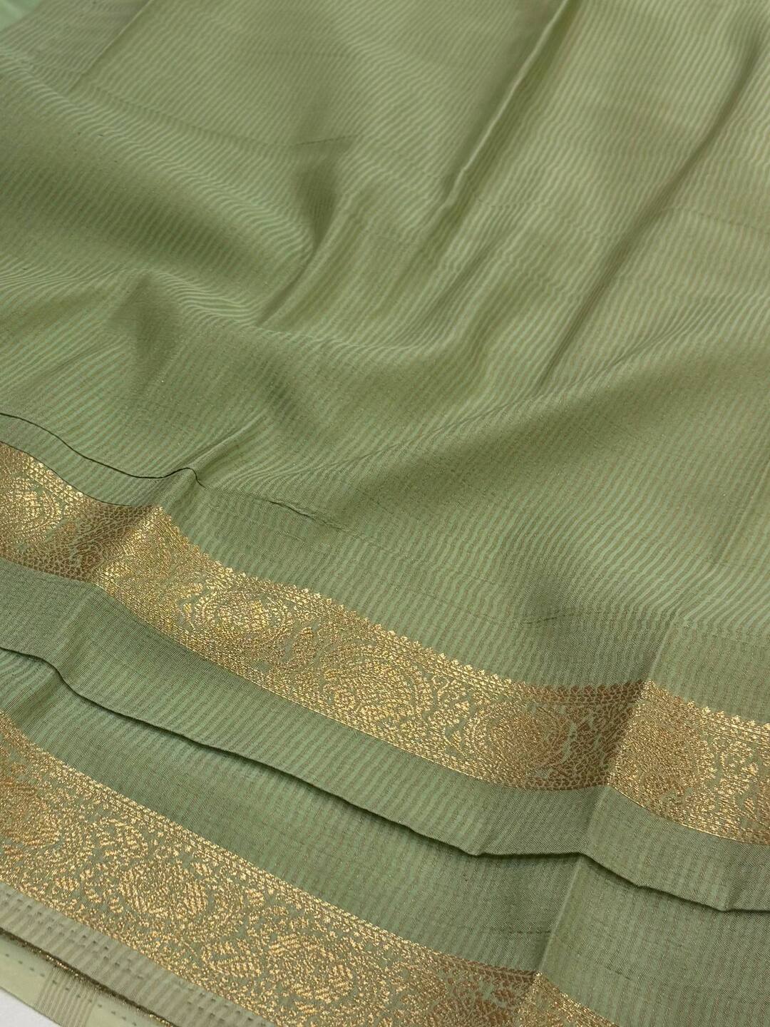 Wine Purple Checked Chiffon Saree