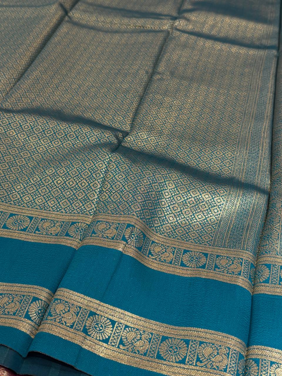 Wine Purple Cotton Silk Saree