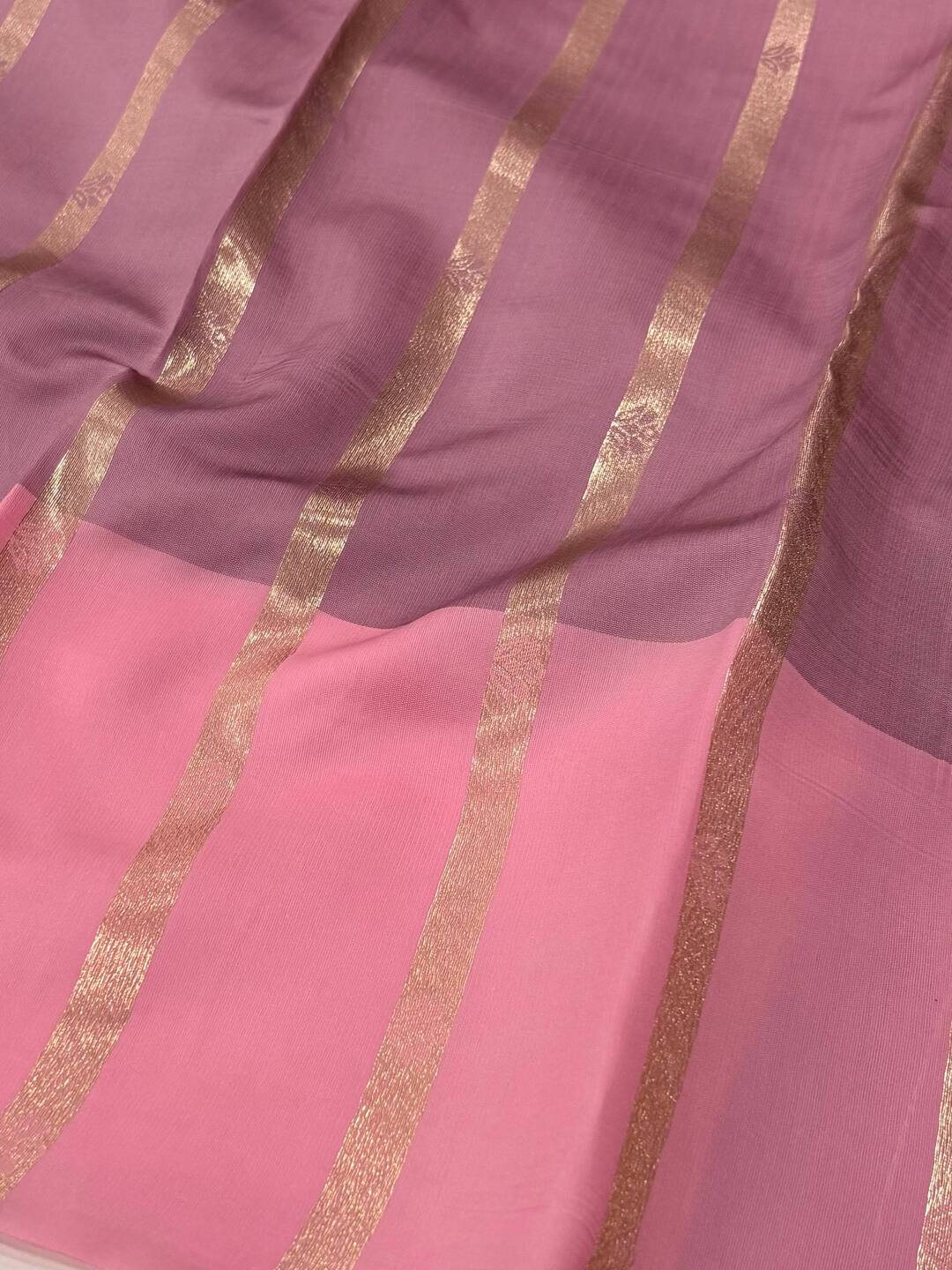 Maroon Cotton Silk Saree