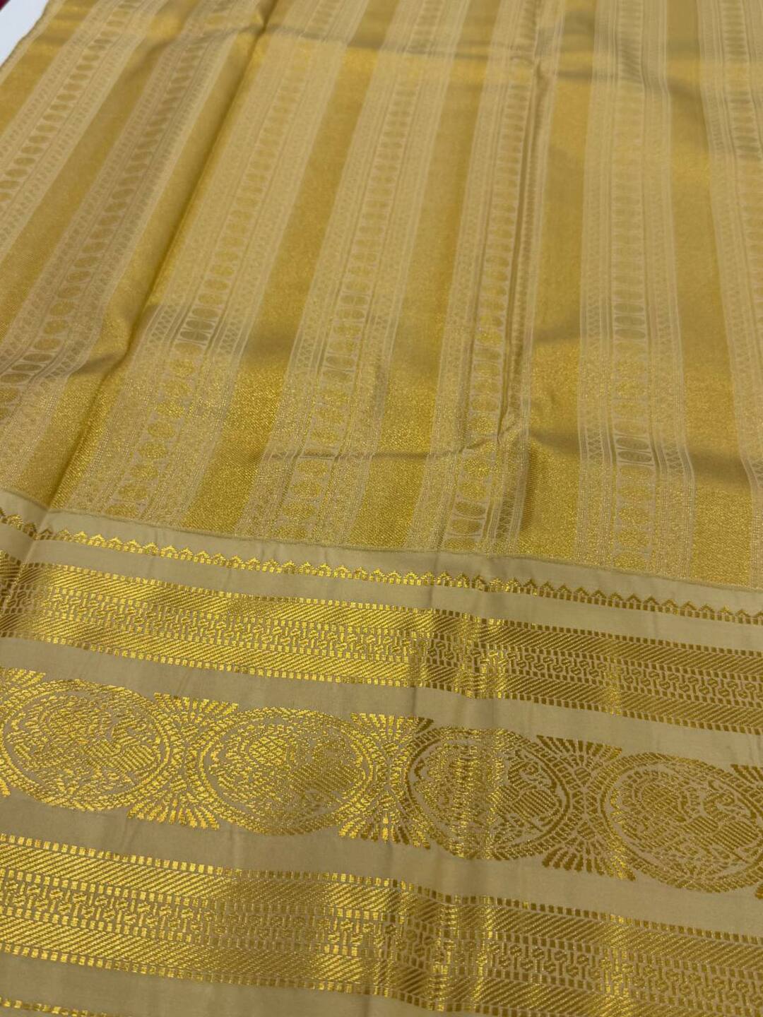 Wine Purple Semi Kanchi Silk Saree