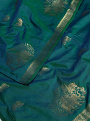 Peacock Cotton Silk Saree
