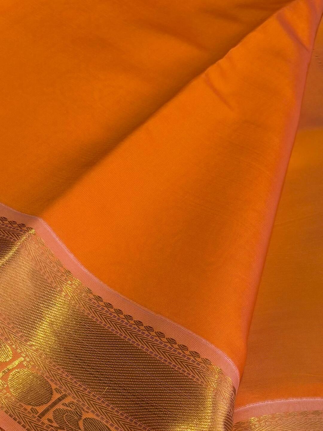 Turquoise Green Cotton Silk Saree