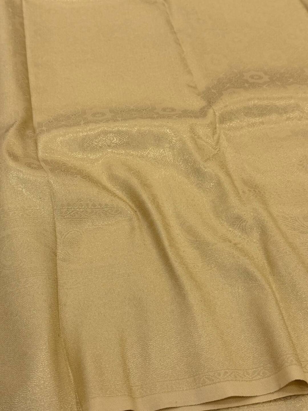 Gold Cotton Silk Saree