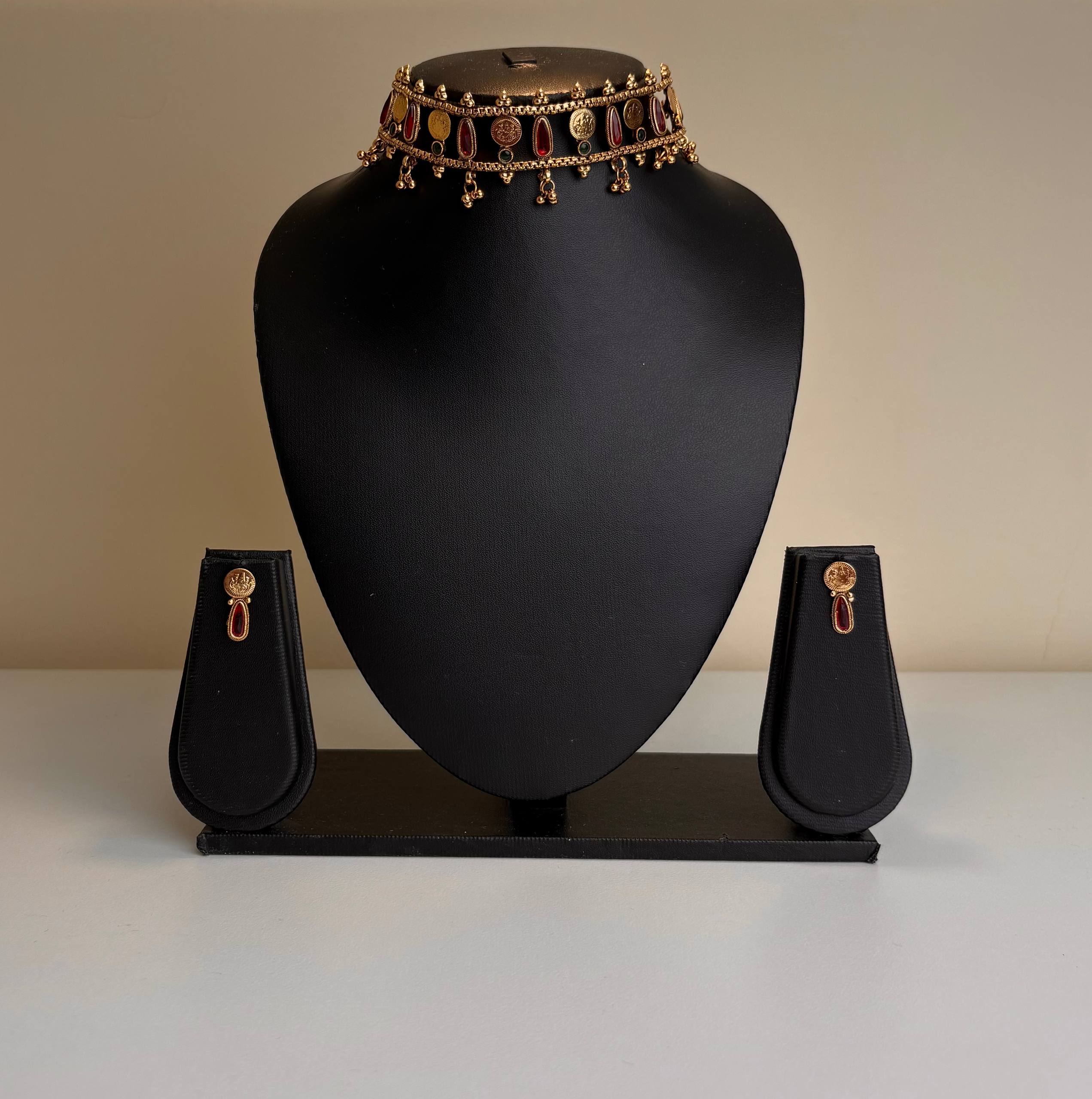 Necklace with Earrings Antique Jewelry