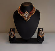 Necklace with Earrings Antique Jewelry