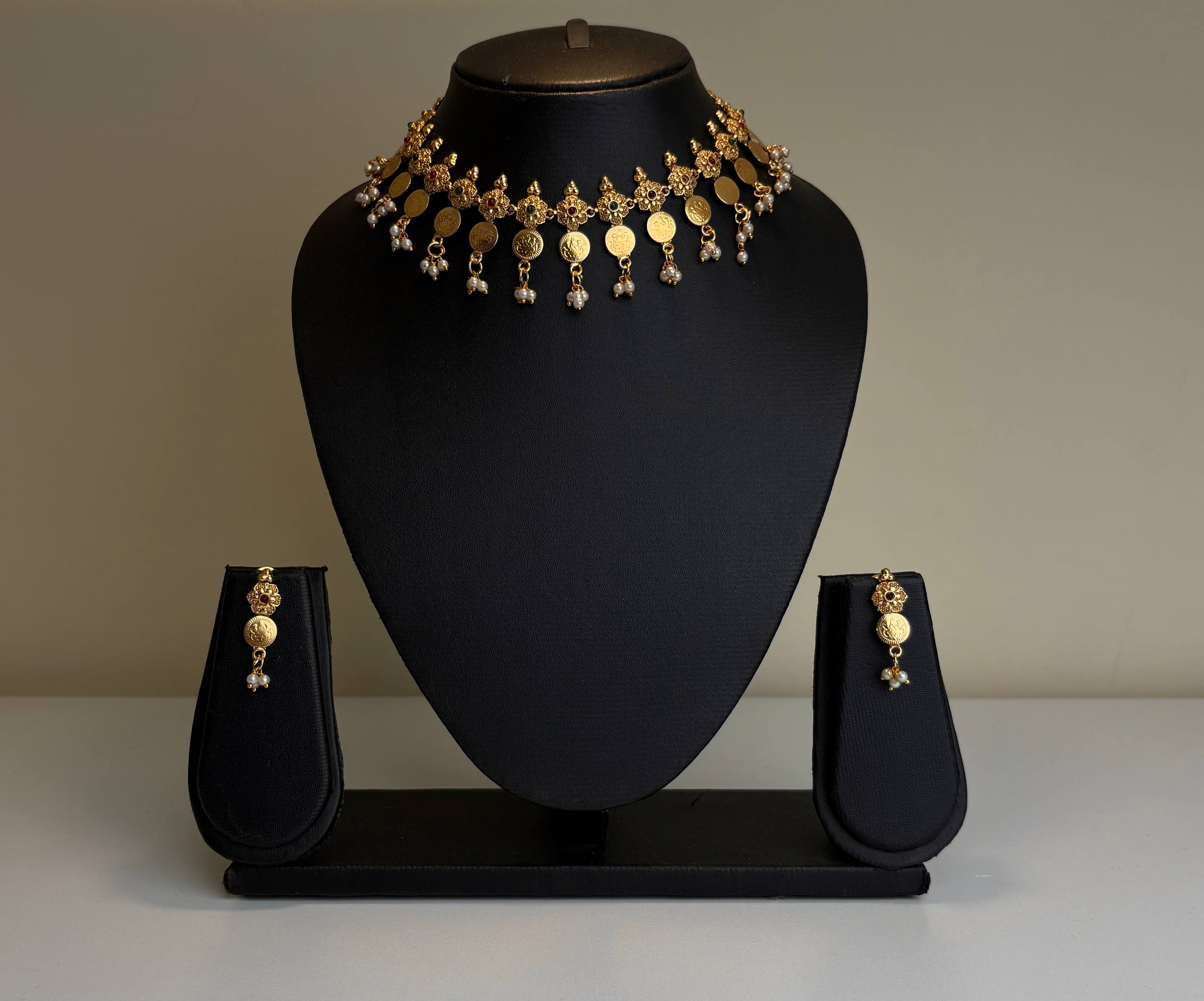 Necklace with Earrings Antique Jewelry