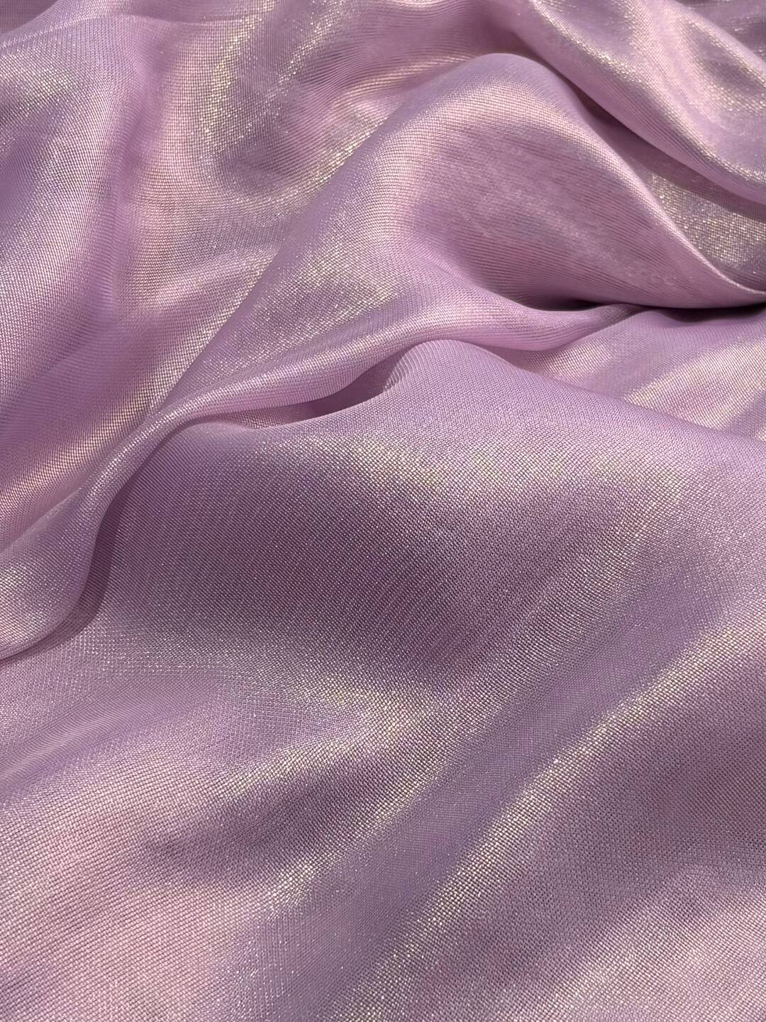 Pastel Purple Georgette Saree
