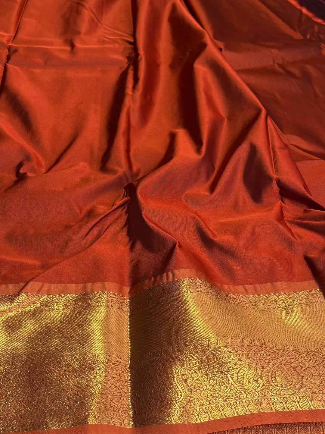 Maroon Semi Kanchi Silk Saree